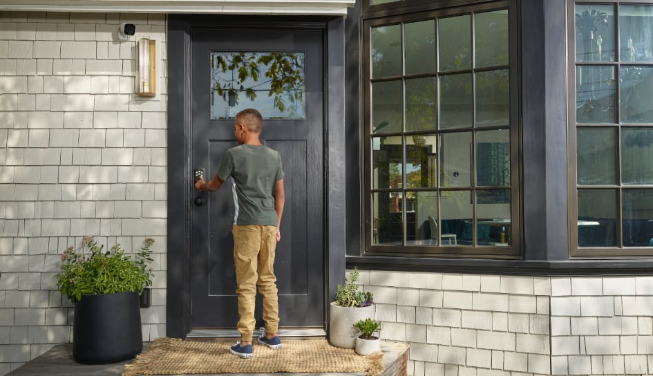 Vivint Smart Lock on home in Myrtle Beach